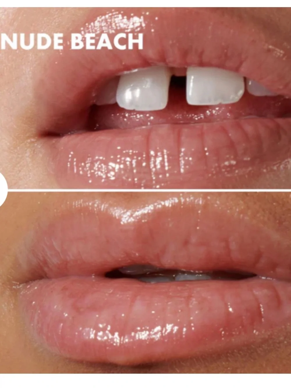 Kopari Nude Beach Lip Glossy - Sheer Peachy Nude New FullSz